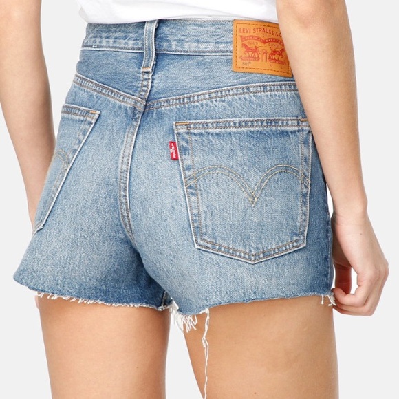 Levi's Pants - NEW • Levi’s • 501 Denim Cut Off Shorts 31